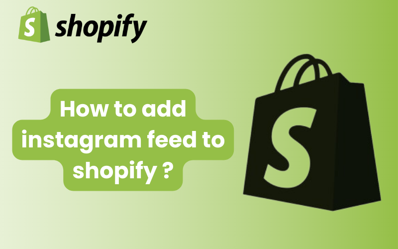 How to add instagram feed to shopify ?