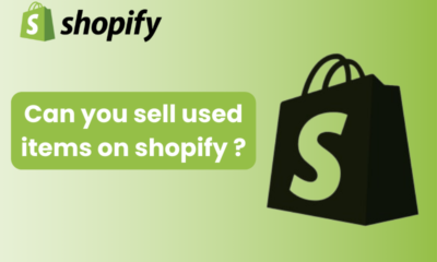 can you sell used items on shopify