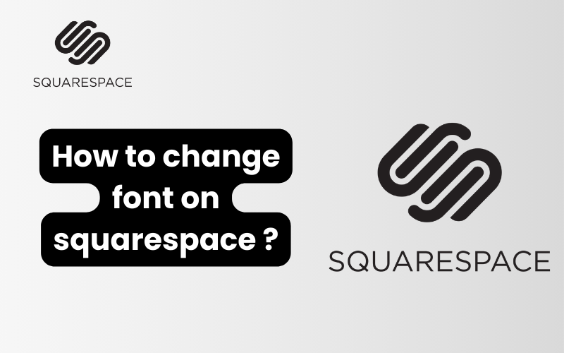 how to change font on squarespace
