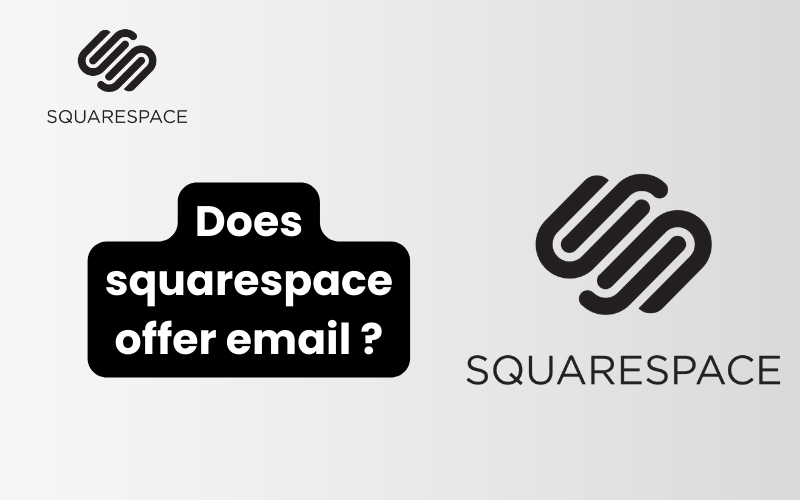 does squarespace offer email