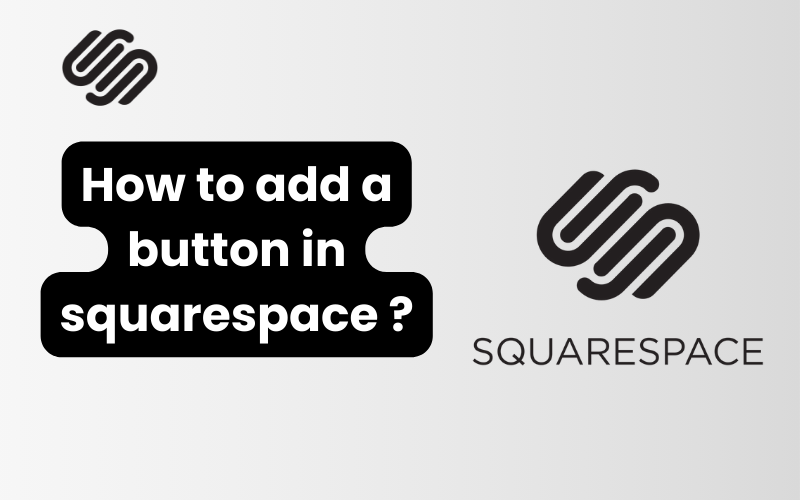 how to add a button in squarespace