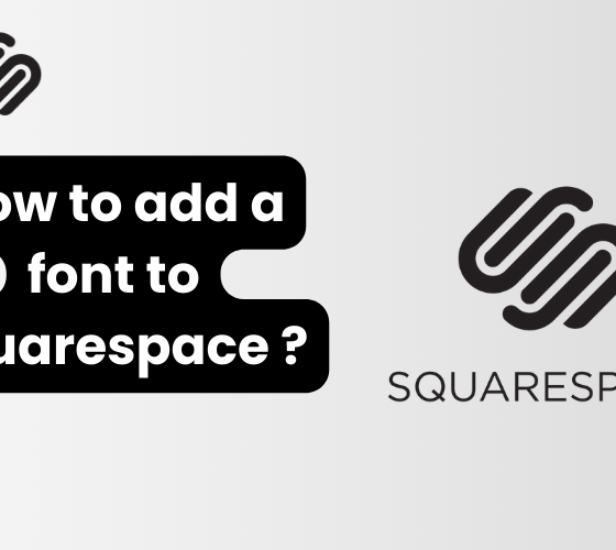 how to add a font to squarespace