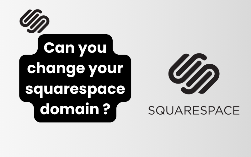 can you change your squarespace domain