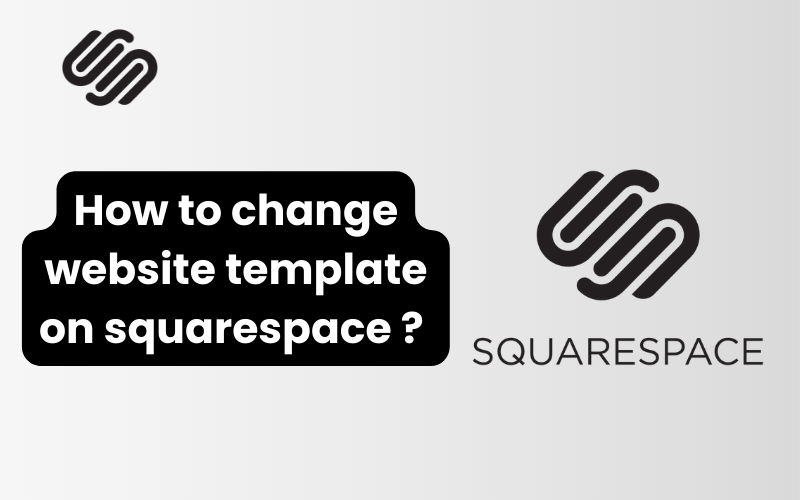 how to change website template on squarespace