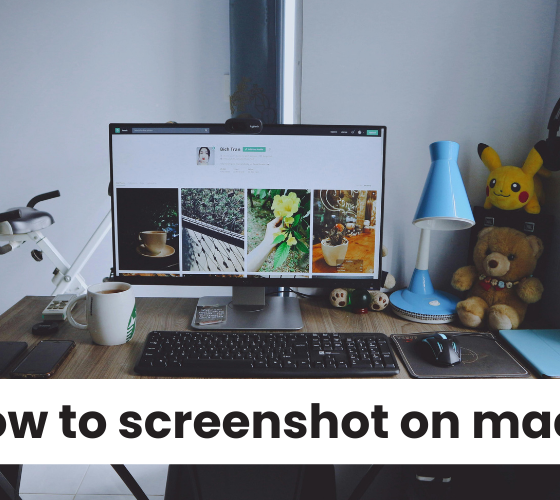 How to screenshot on mac ?